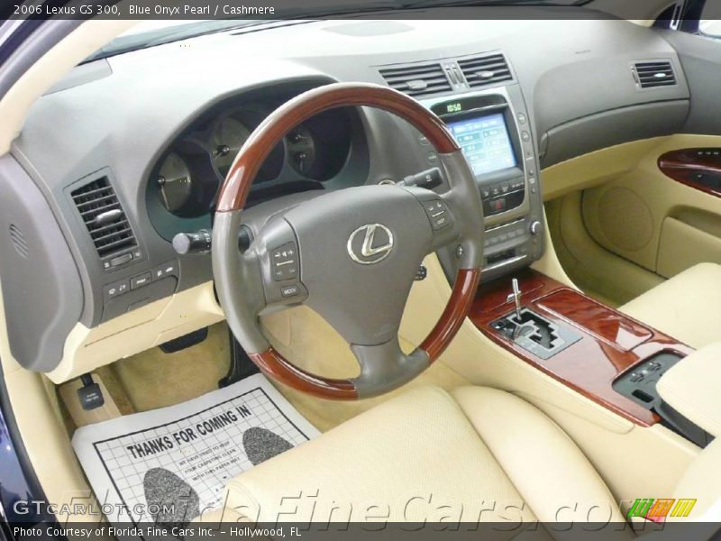 Blue Onyx Pearl / Cashmere 2006 Lexus GS 300