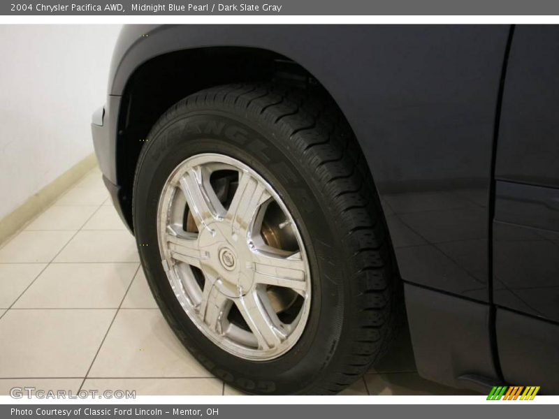 Midnight Blue Pearl / Dark Slate Gray 2004 Chrysler Pacifica AWD