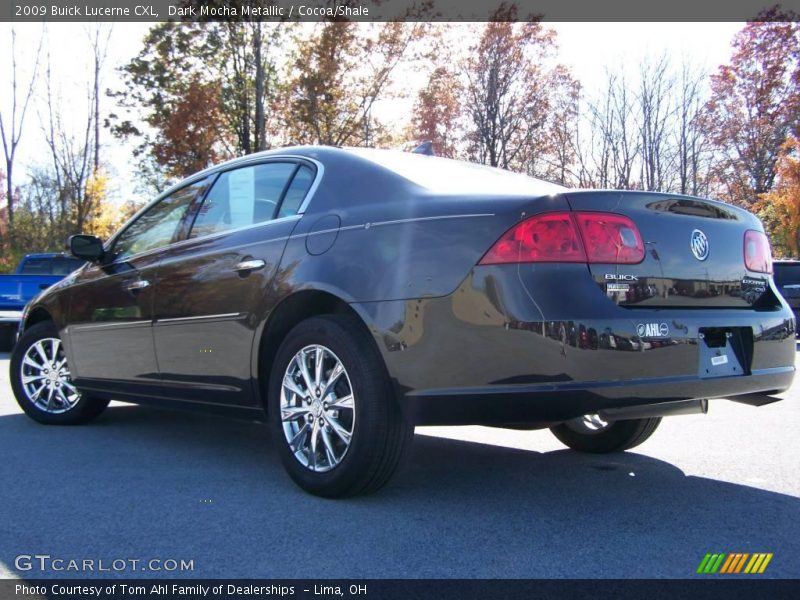 Dark Mocha Metallic / Cocoa/Shale 2009 Buick Lucerne CXL