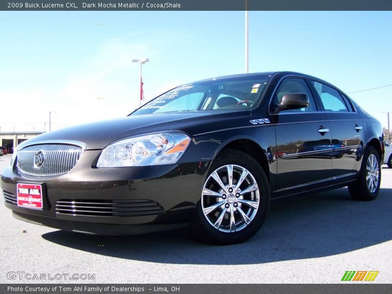 Dark Mocha Metallic / Cocoa/Shale 2009 Buick Lucerne CXL