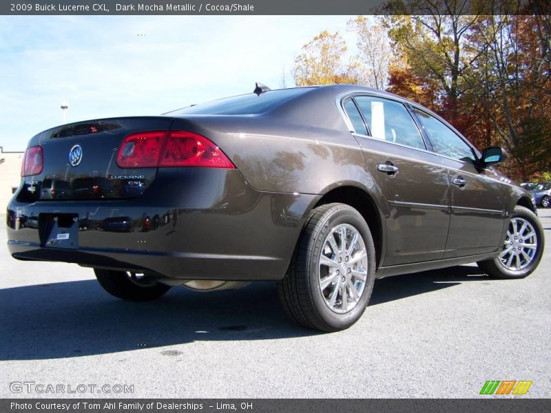 Dark Mocha Metallic / Cocoa/Shale 2009 Buick Lucerne CXL