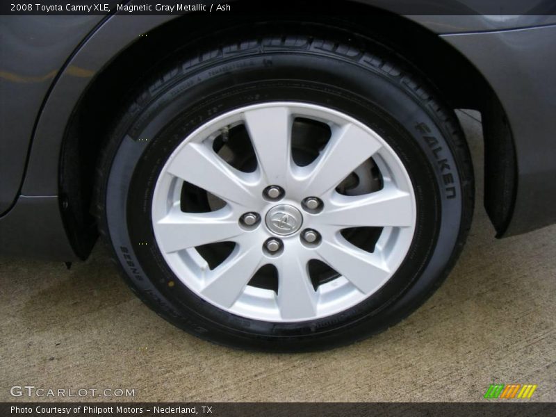 Magnetic Gray Metallic / Ash 2008 Toyota Camry XLE