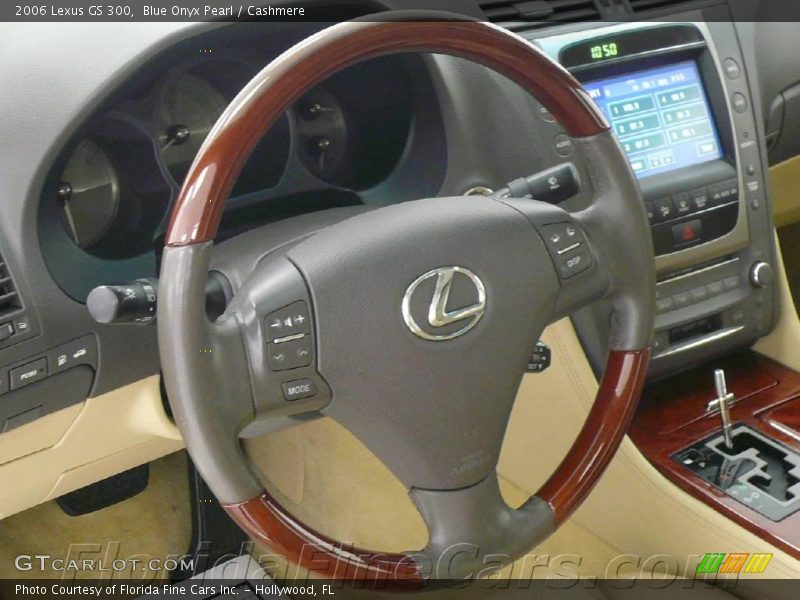 Blue Onyx Pearl / Cashmere 2006 Lexus GS 300