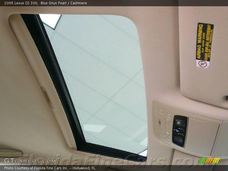 Blue Onyx Pearl / Cashmere 2006 Lexus GS 300