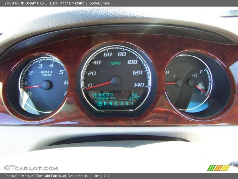 Dark Mocha Metallic / Cocoa/Shale 2009 Buick Lucerne CXL