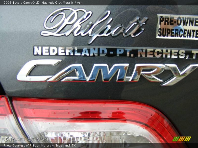 Magnetic Gray Metallic / Ash 2008 Toyota Camry XLE