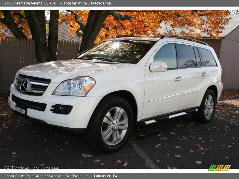 Alabaster White / Macadamia 2007 Mercedes-Benz GL 450