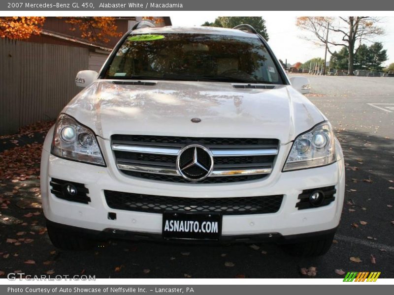 Alabaster White / Macadamia 2007 Mercedes-Benz GL 450