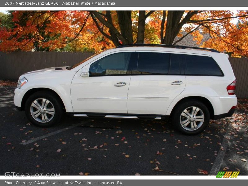 Alabaster White / Macadamia 2007 Mercedes-Benz GL 450