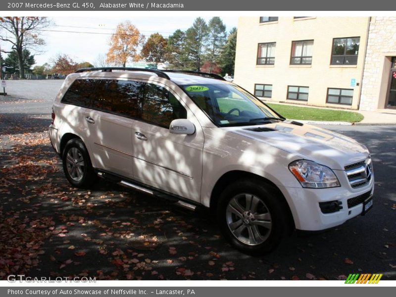 Alabaster White / Macadamia 2007 Mercedes-Benz GL 450