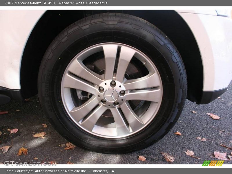 Alabaster White / Macadamia 2007 Mercedes-Benz GL 450
