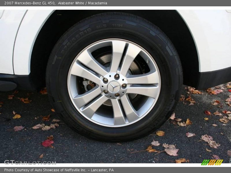 Alabaster White / Macadamia 2007 Mercedes-Benz GL 450