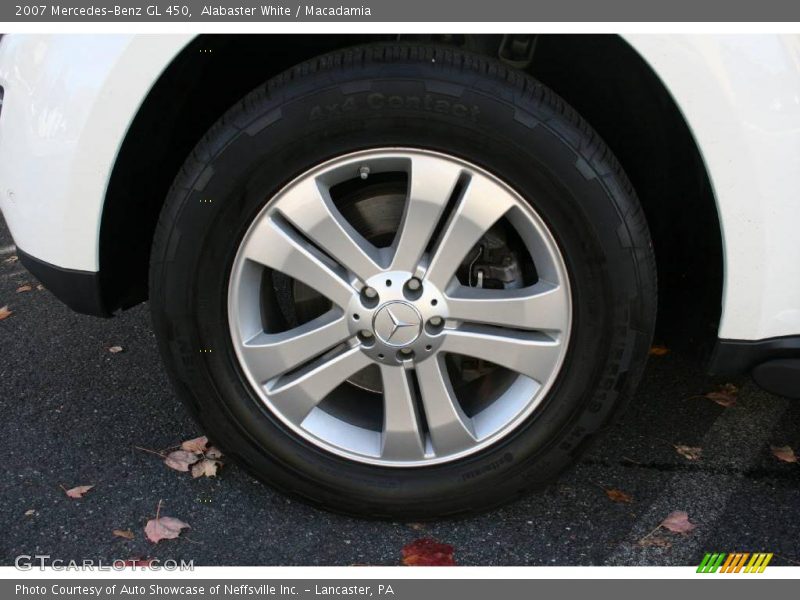 Alabaster White / Macadamia 2007 Mercedes-Benz GL 450