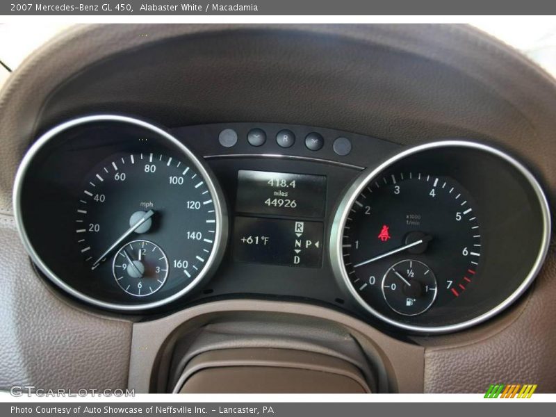 Alabaster White / Macadamia 2007 Mercedes-Benz GL 450