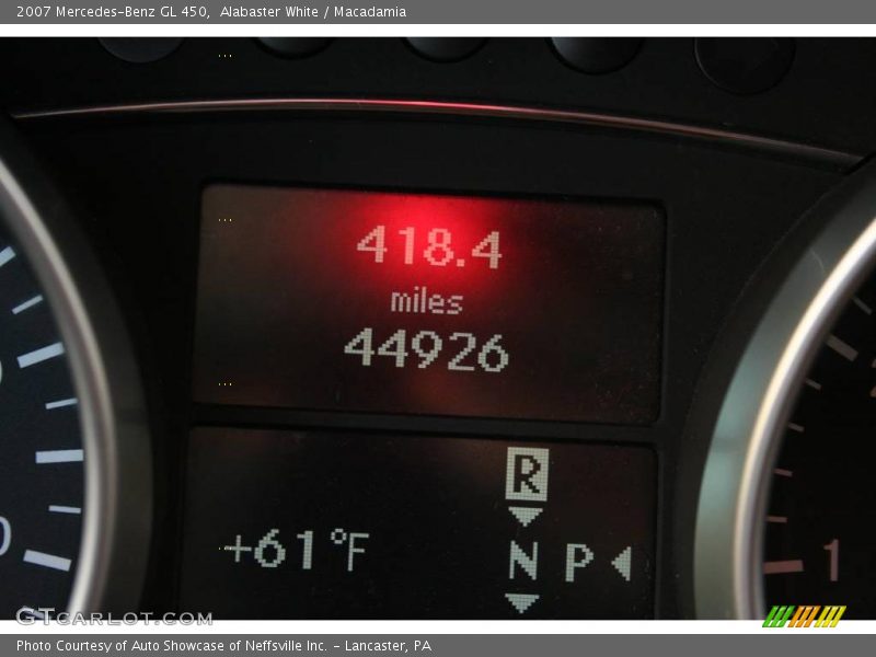 Alabaster White / Macadamia 2007 Mercedes-Benz GL 450