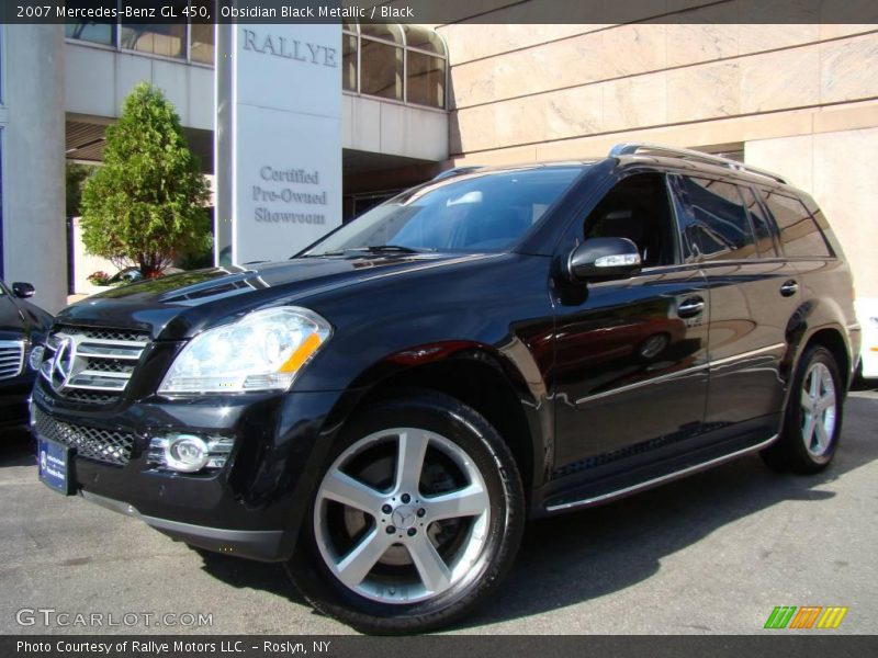 Obsidian Black Metallic / Black 2007 Mercedes-Benz GL 450