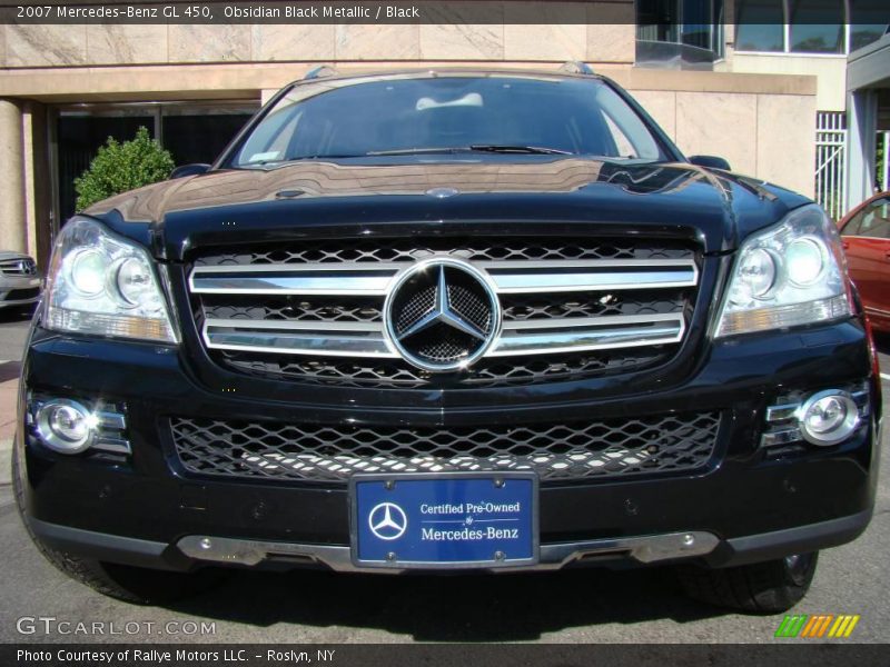 Obsidian Black Metallic / Black 2007 Mercedes-Benz GL 450