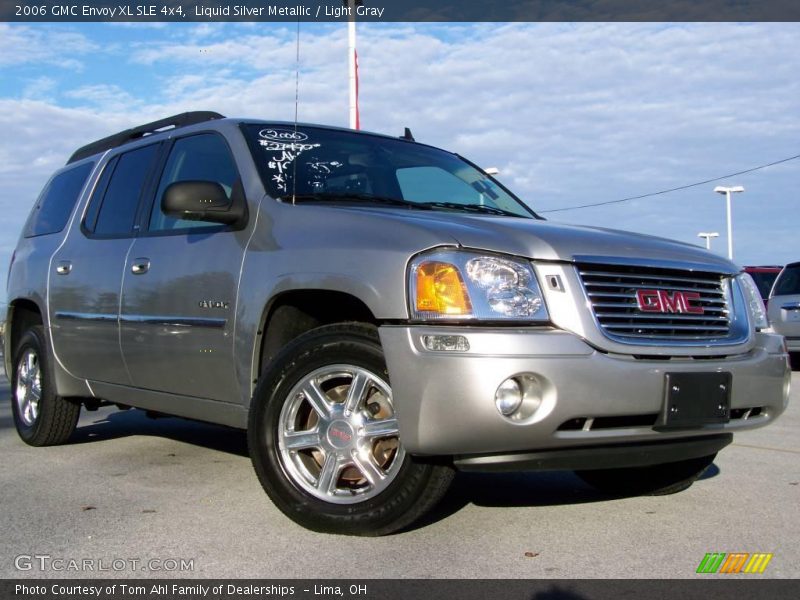 Liquid Silver Metallic / Light Gray 2006 GMC Envoy XL SLE 4x4