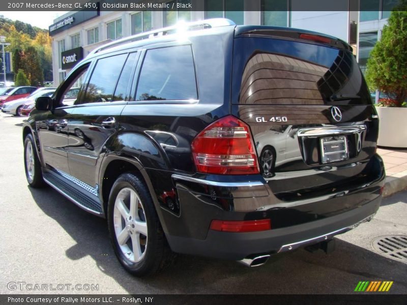 Obsidian Black Metallic / Black 2007 Mercedes-Benz GL 450