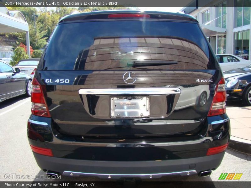 Obsidian Black Metallic / Black 2007 Mercedes-Benz GL 450
