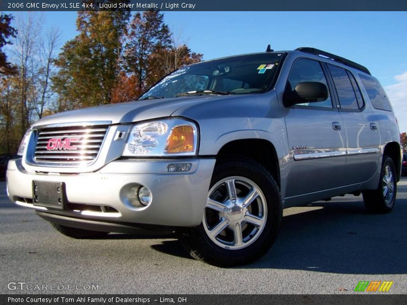 Liquid Silver Metallic / Light Gray 2006 GMC Envoy XL SLE 4x4