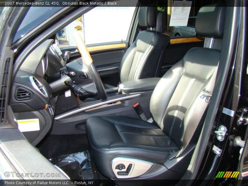 Obsidian Black Metallic / Black 2007 Mercedes-Benz GL 450