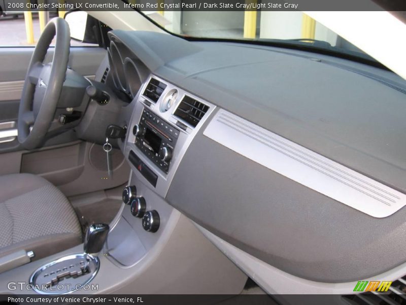 Inferno Red Crystal Pearl / Dark Slate Gray/Light Slate Gray 2008 Chrysler Sebring LX Convertible