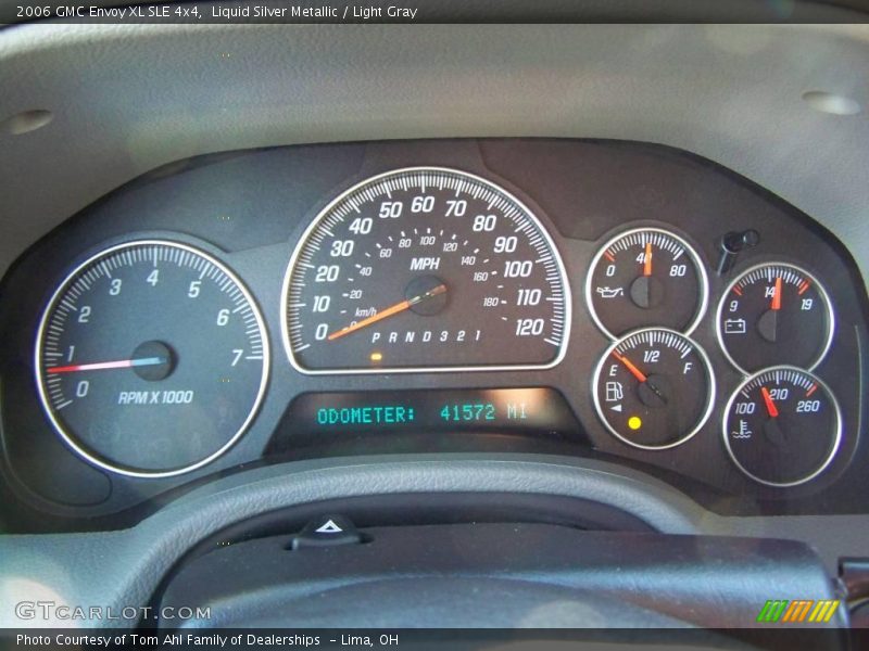Liquid Silver Metallic / Light Gray 2006 GMC Envoy XL SLE 4x4