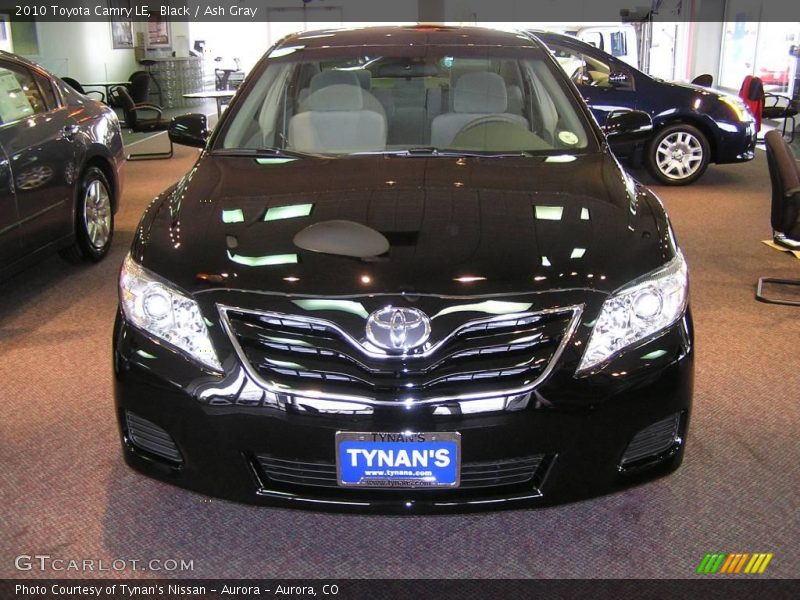 Black / Ash Gray 2010 Toyota Camry LE