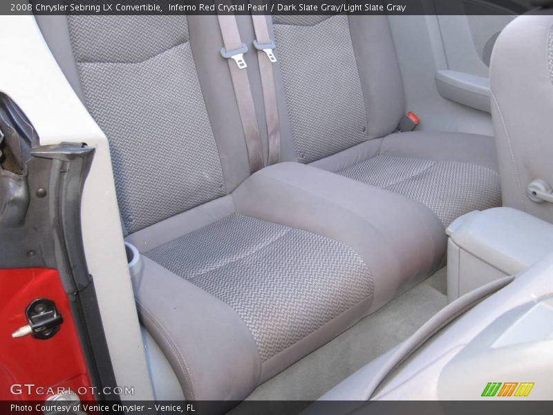 Inferno Red Crystal Pearl / Dark Slate Gray/Light Slate Gray 2008 Chrysler Sebring LX Convertible