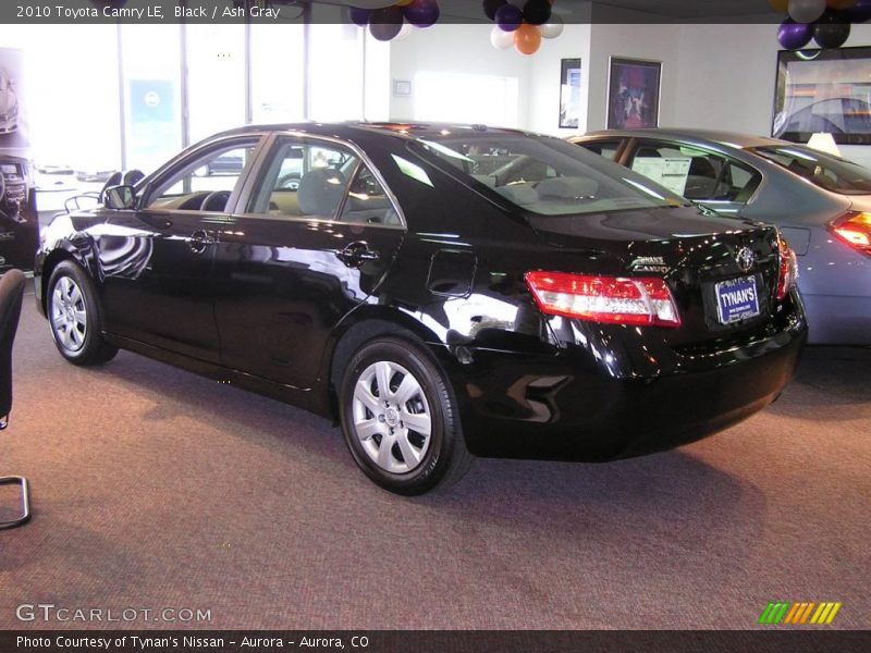 Black / Ash Gray 2010 Toyota Camry LE