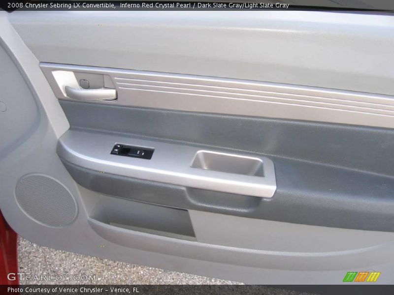 Inferno Red Crystal Pearl / Dark Slate Gray/Light Slate Gray 2008 Chrysler Sebring LX Convertible