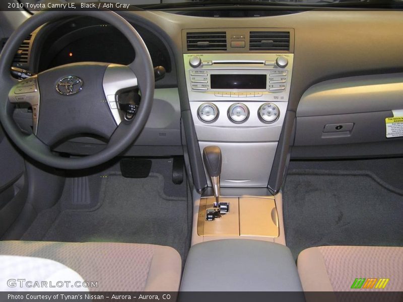 Black / Ash Gray 2010 Toyota Camry LE