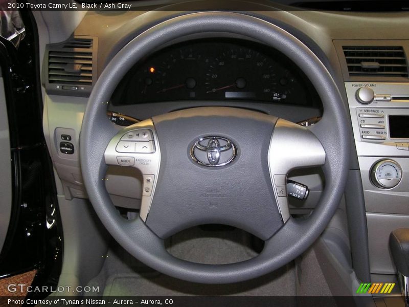 Black / Ash Gray 2010 Toyota Camry LE