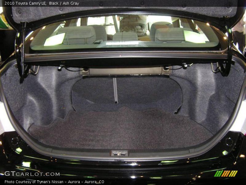 Black / Ash Gray 2010 Toyota Camry LE
