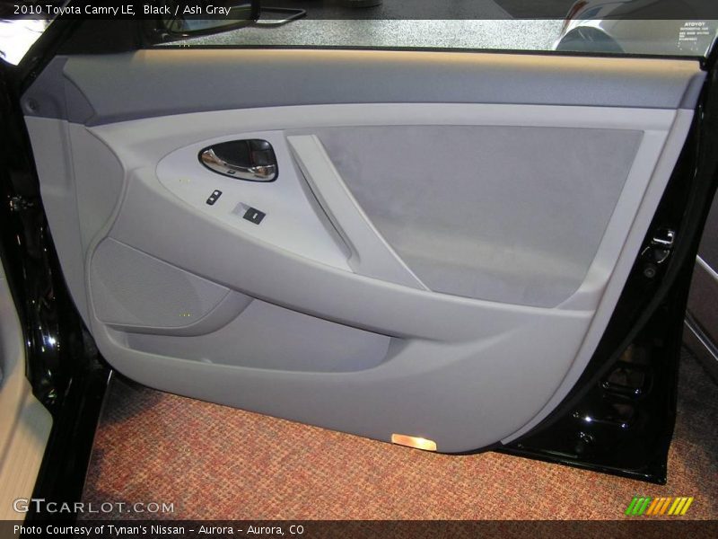 Black / Ash Gray 2010 Toyota Camry LE