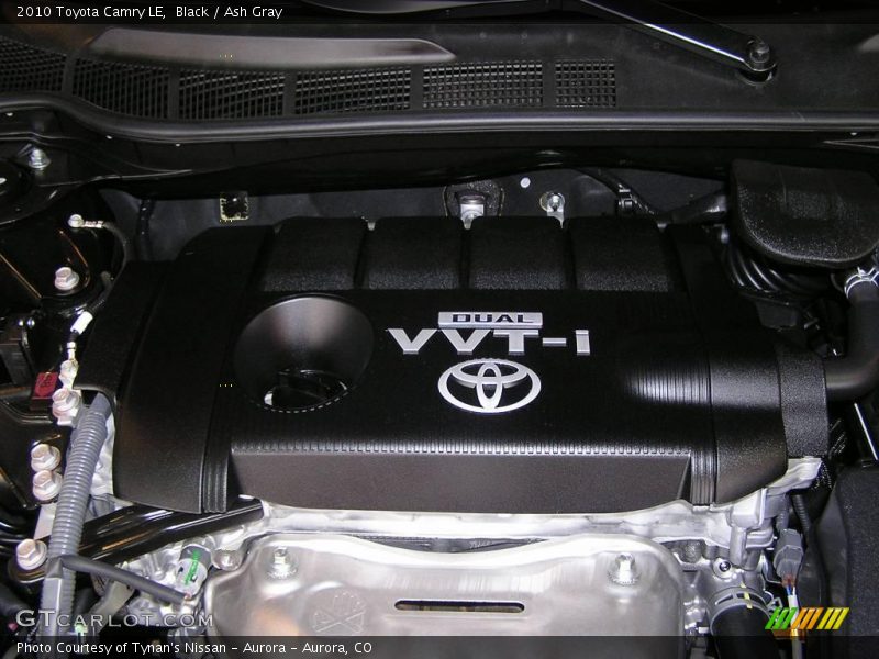 Black / Ash Gray 2010 Toyota Camry LE