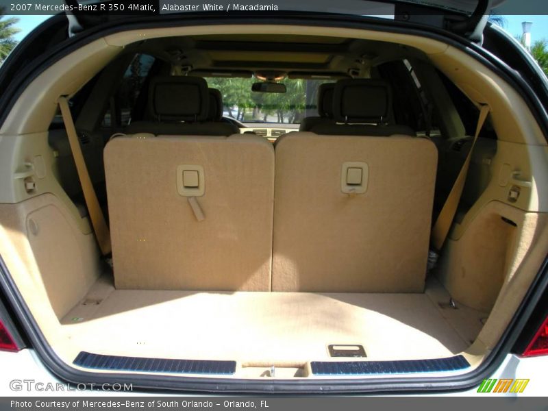 Alabaster White / Macadamia 2007 Mercedes-Benz R 350 4Matic