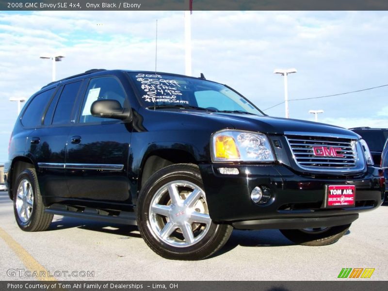Onyx Black / Ebony 2008 GMC Envoy SLE 4x4