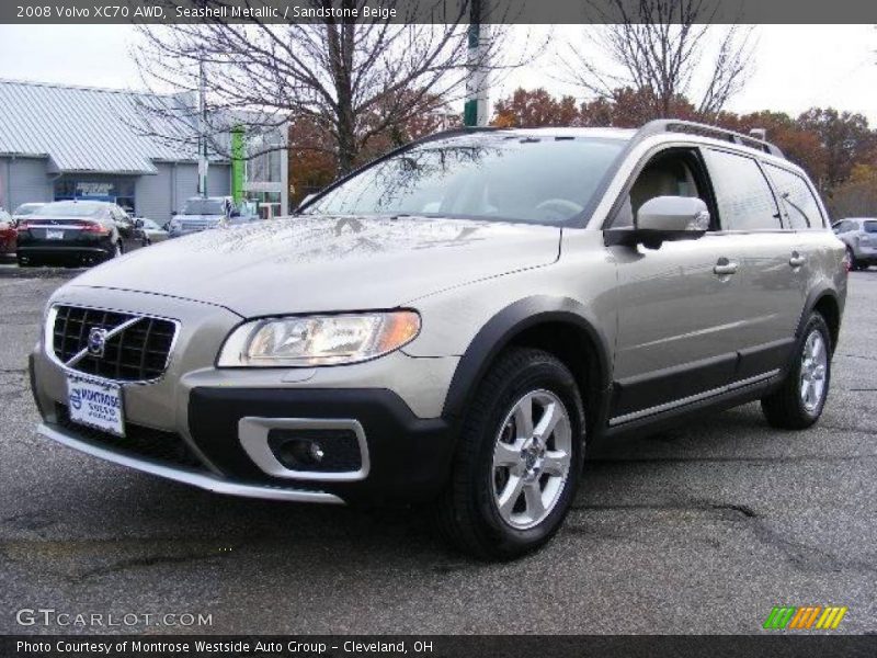 Seashell Metallic / Sandstone Beige 2008 Volvo XC70 AWD