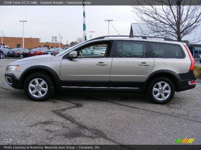 Seashell Metallic / Sandstone Beige 2008 Volvo XC70 AWD