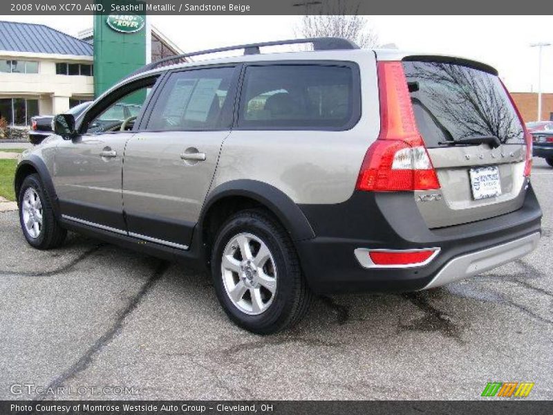 Seashell Metallic / Sandstone Beige 2008 Volvo XC70 AWD