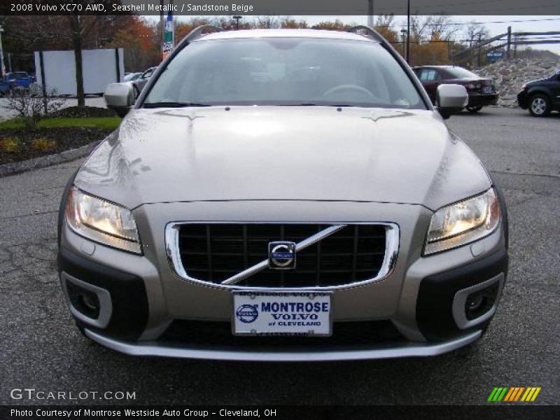 Seashell Metallic / Sandstone Beige 2008 Volvo XC70 AWD