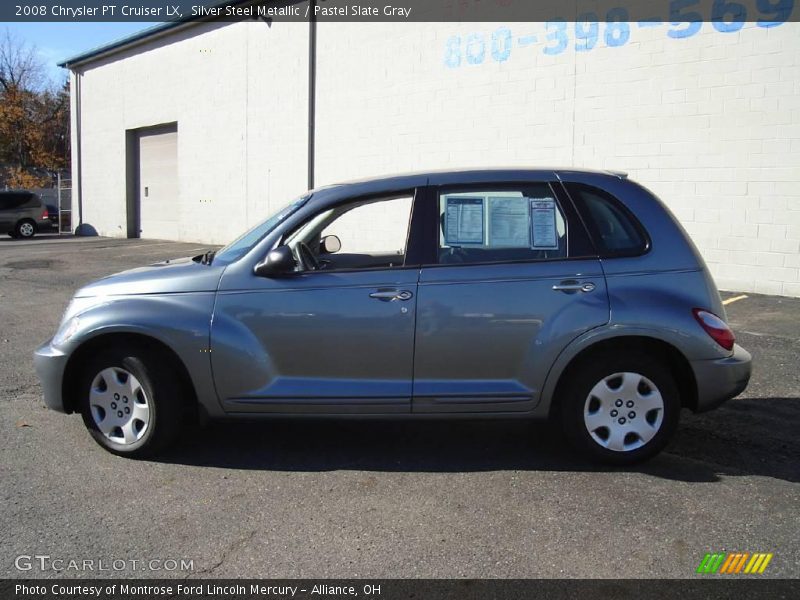 Silver Steel Metallic / Pastel Slate Gray 2008 Chrysler PT Cruiser LX