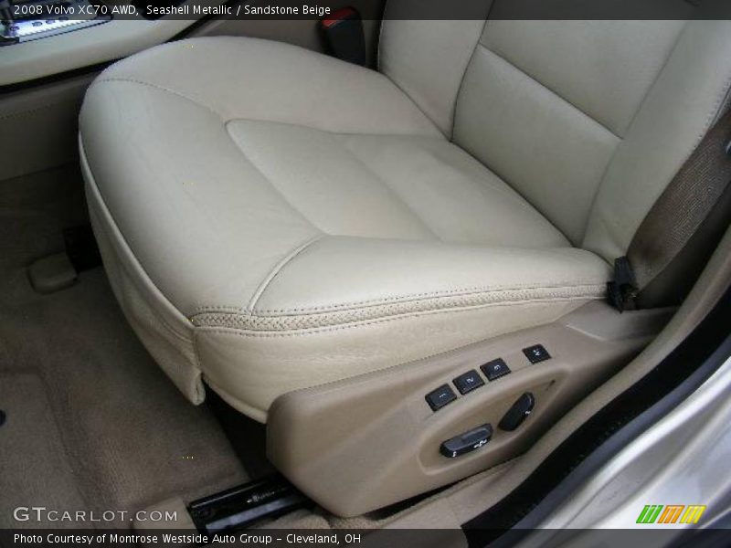 Seashell Metallic / Sandstone Beige 2008 Volvo XC70 AWD