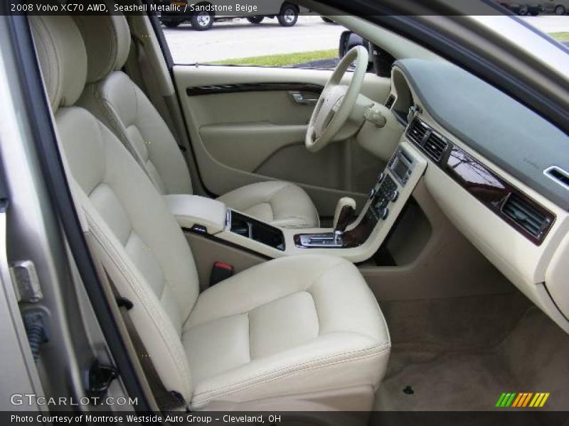 Seashell Metallic / Sandstone Beige 2008 Volvo XC70 AWD
