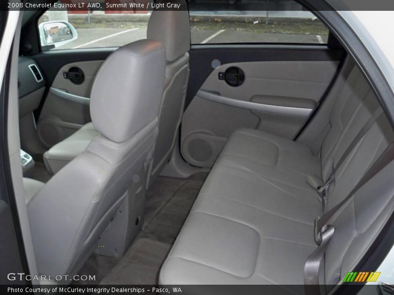 Summit White / Light Gray 2008 Chevrolet Equinox LT AWD