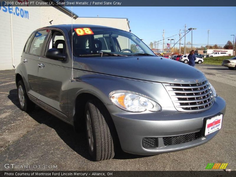 Silver Steel Metallic / Pastel Slate Gray 2008 Chrysler PT Cruiser LX