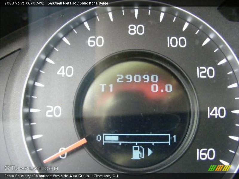 Seashell Metallic / Sandstone Beige 2008 Volvo XC70 AWD