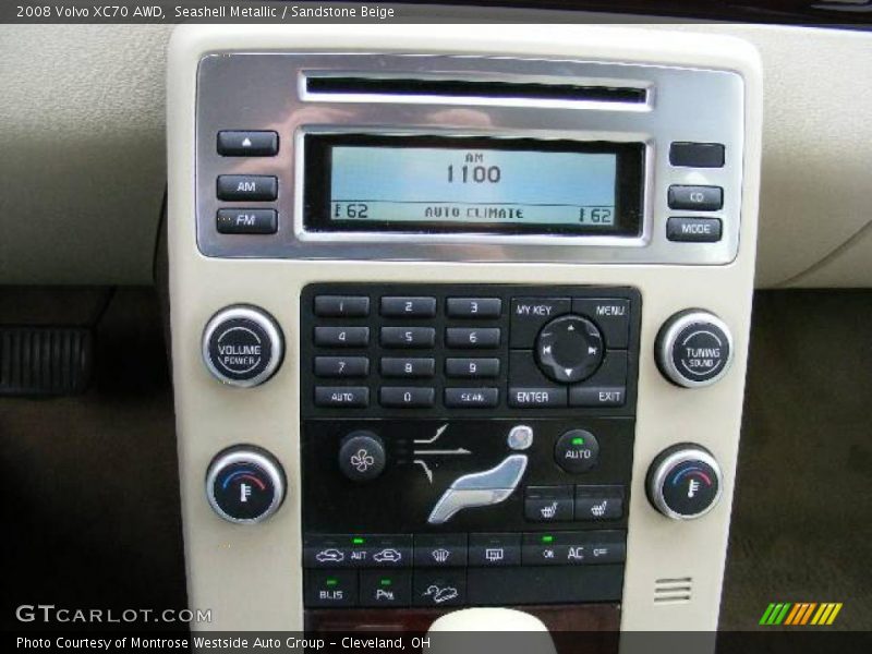 Seashell Metallic / Sandstone Beige 2008 Volvo XC70 AWD